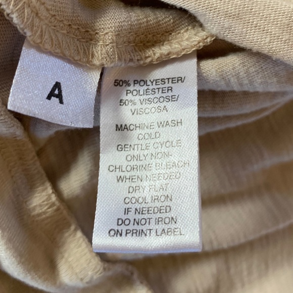 LOFT Oatmeal Tank Top XS - Picture 3 of 4